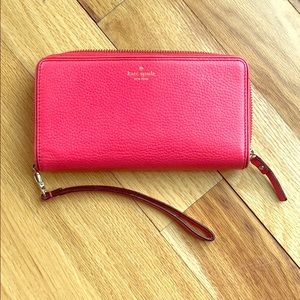 Kate spade large wallet/wristlet
